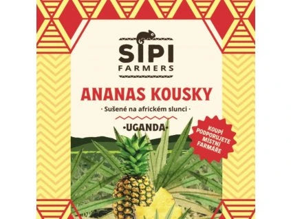 Sušený ananas kousky