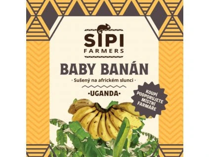 Sušené baby banány