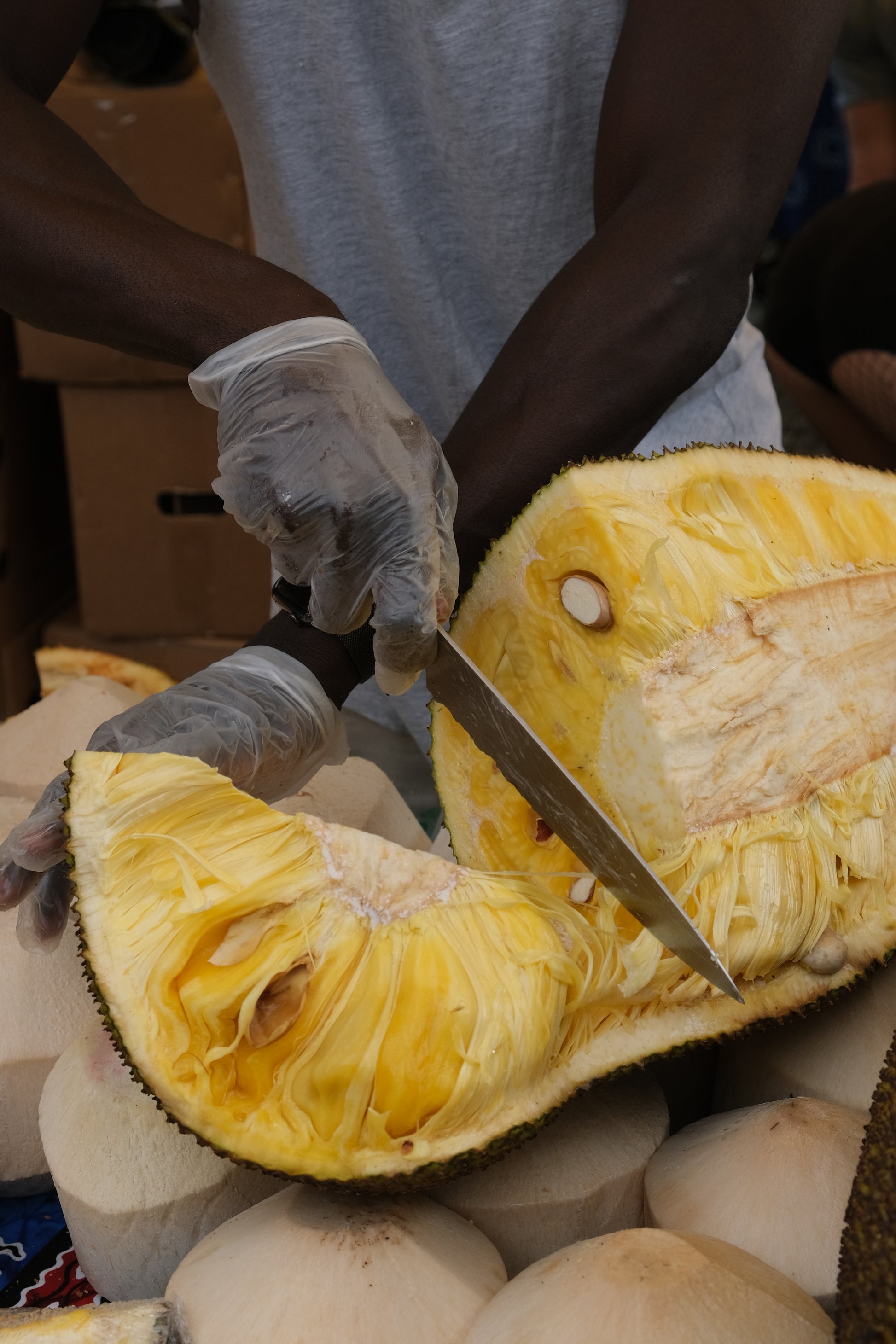 Jak se krájí Jackfruit?