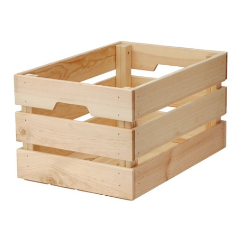 Záloha na dřevěnou bedničku
